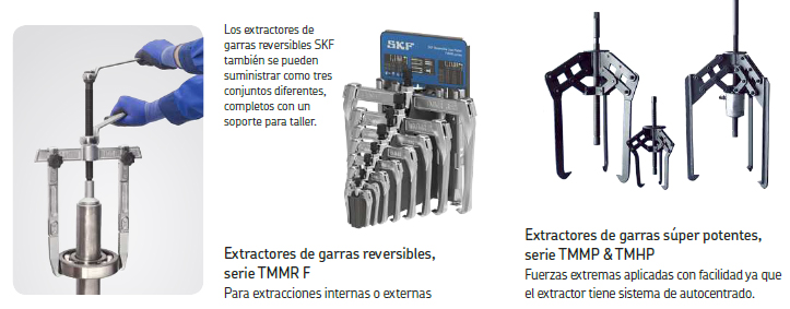 herramientas de desmontaje de rodamientos
